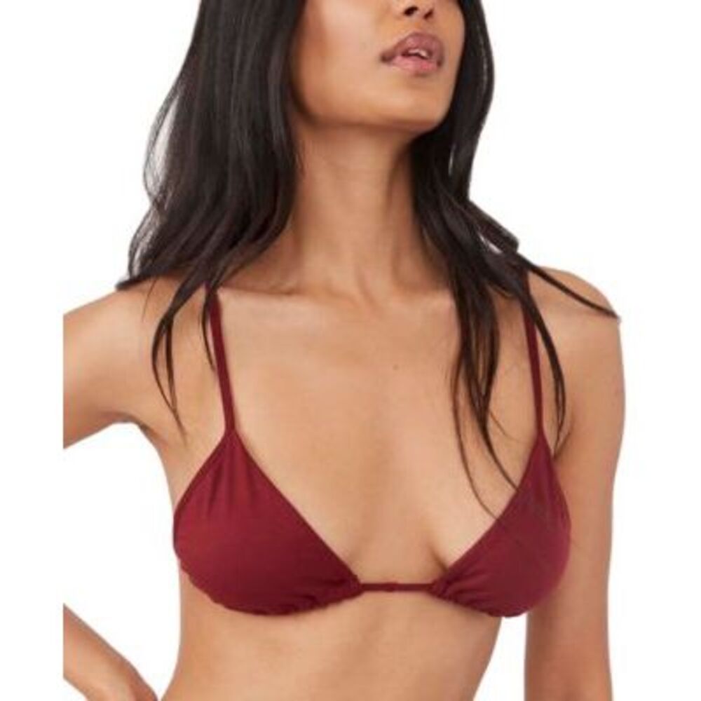 Free People Sammi Triangle Bra In Brick - XS/S